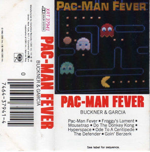 Buckner & Garcia – Pac-Man Fever - Used Cassette 1982 Columbia Tape - Synth-Pop / Novelty / Video Game Music - Shuga Records