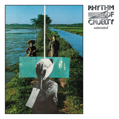 Rhythm Of Cruelty – Saturated - LP Record 2015 Mass Media USA Green Vinyl & Insert - Rock / Post-Punk