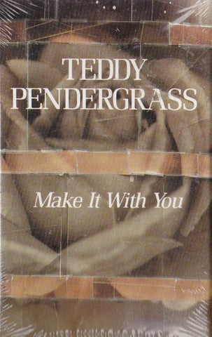Teddy Pendergrass – Make It With You- Used Cassette Single 1990 Elektra Tape- Funk/Soul