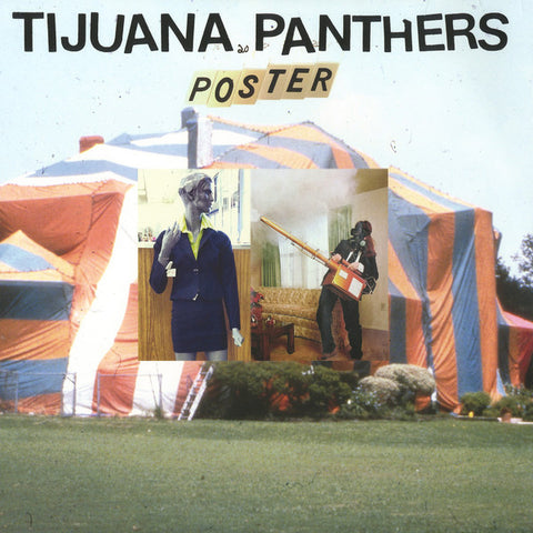 Tijuana Panthers - Poster - New Vinyl Record 2015 Innovative Leisure - Surf / Garage Rock
