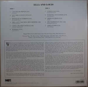 Ella Fitzgerald & Louis Armstrong ‎– Ella And Louis (1956) - New LP Record 2015 Not Now Music Europe Import 180 gram Vinyl - Jazz - Shuga Records