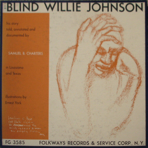 Blind Willie Johnson - His Story - New Vinyl Record 2013 DOL Europe 140gram LP
