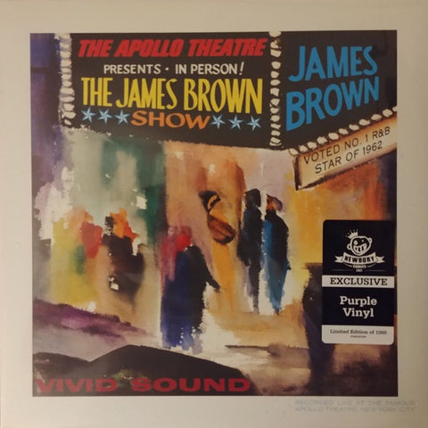 James Brown – 'Live' At The Apollo (1963) - Mint- LP Record 2015 Polydor Newbury Comics Purple Vinyl - Funk / Soul