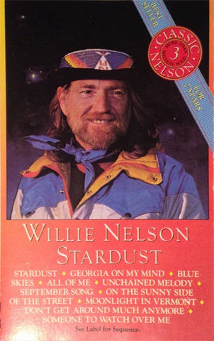 Willie Nelson – Stardust (1978) - Used Cassette Columbia Tape - Folk/Country