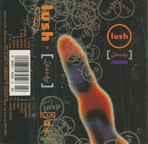 Lush – Spooky - Used Cassette 1992 4AD Tape - Indie Rock