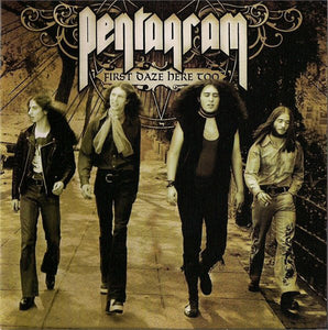 Pentagram - First Daze Here Too - New Vinyl Record 2016 Relapse Records Reissue Gatefold 2-LP on Bone White Vinyl, Ltd to 300! - Metal / 'Classic'