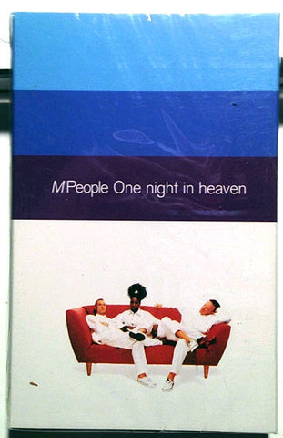 M People – One Night In Heaven - Used Cassette Single 1994 Epic Tape - Electronic/House
