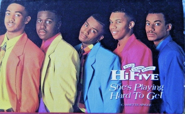 Hi-Five – She's Playing Hard To Get - Used Cassette Jive 1992 USA - Funk / Soul