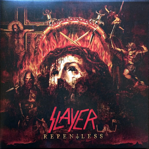 Slayer - Repentless - New Vinyl Record 2015 Nuclear Blast USA Limited Edition Picture Disc Boxset w/ CD, BluRay, Live CD, Poster + Photo Card - Metal / LEGENDS