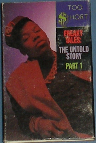 Too Short – Freaky Tales: The Untold Story Part 1 - VG+ Cassette Single 1988 Jive Dangerous Music USA Tape - Hip Hop / Gangsta