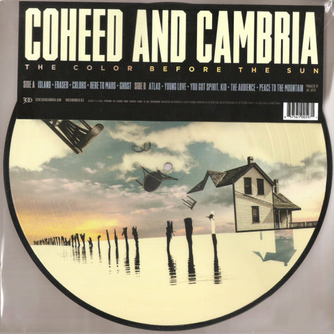Coheed and Cambria - The Color Before The Sun - New Vinyl Record 2015 Limited Indie Exclusive Picure Disc Vinyl - Alt / Prog Rock