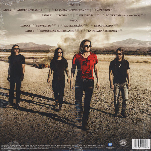 Maná – Cama Incendiada - Mint- 2 LP Record 2015 Warner Music Latina 180 gram Vinyl - Latin / Alternative Rock / Pop Rock - Shuga Records