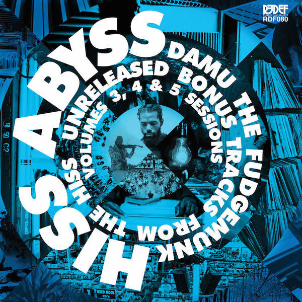 Damu the Fudgemonk - Hiss Abyss - New Vinyl Record 2015 Redefinition Records 10" feat. 14 unreleased beats from The 'How It Should Sound' Sessions - Beats / HipHop