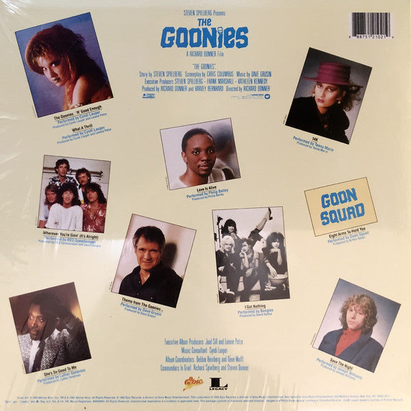 Various - The Goonies (1985) - New LP Record 2015 Epic / Legacy Vinyl - Soundtrack