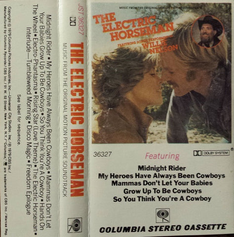 Willie Nelson / Dave Grusin – The Electric Horseman (Music From The Original Motion Picture Soundtrack) - Used Cassette Columbia 1979 USA - Soundtrack