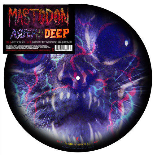Mastodon - Asleep In The Deep - New Vinyl Record 2015 Reprise Picture Disc 12" - Sludge / Prog Metal