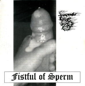 Gut / Brain Damage – Fistful Of Sperm / Brain Damage - Mint- 7" EP Record 1994 Regurgitated Semen Germany Red Translucent Vinyl & Insert - Pornogrind / Noisecore