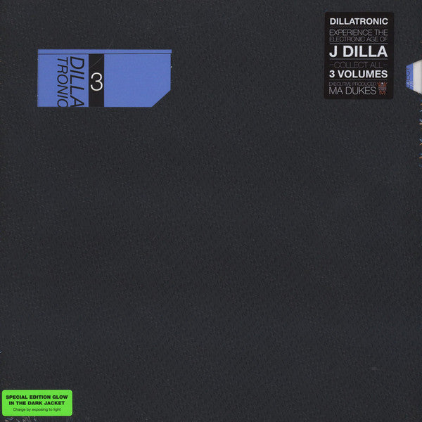 J Dilla ‎– Dillatronic 3 - New Lp Record 2015 Vintage Vibez USA Clear Vinyl & Glow in the Dark Jacket - Instrumental / Hip Hop