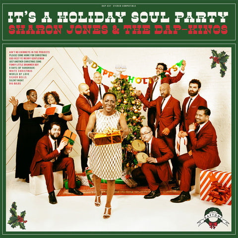 Sharon Jones & The Dap-Kings - It's A Holiday Soul Party - New Lp Record 2016 Daptone USA Green Vinyl & Download - Soul / Funk