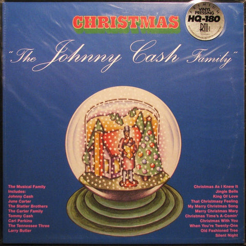 The Johnny Cash Family – Christmas (1972) - New LP Record 2014 Friday Music Columbia Red 180 gram Vinyl - Holiday