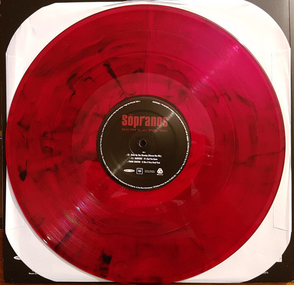 Various ‎– The Sopranos - Music From The HBO Original Series - New 2 LP Record 2016 SRC USA Translucent Red w/ Black Smoke Vinyl - TV Soundtrack