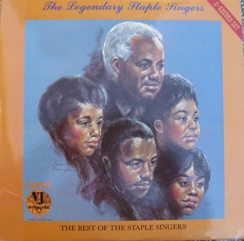 The Staple Singers – The Legendary Staple Singers (1977) - Mint- 2 LP Record 1988 Vee Jay USA Vinyl - Soul / Funk / Gospel