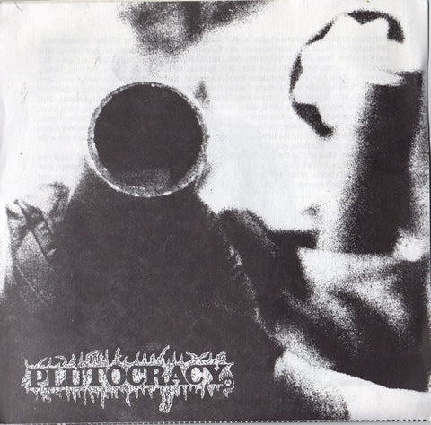 Plutocracy – Snitch E.P. - Mint- 7" EP Record 1992 Whirling Dervish USA Vinyl - Grindcore / Power Violence