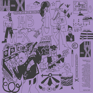 W-X (Tim Presley of White Fence) - W-X - New 2 Lp Record 2015 Castleface USA Vinyl & Download - Psychedelic Rock / Lo-Fi / Garage - Shuga Records