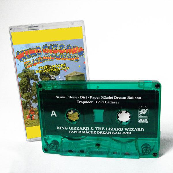 King Gizzard And The Lizard Wizard ‎– Paper Mâché Dream Balloon - New Cassette 2015 Limited Edition Green Tape (Only 500 Copies Made!) - Psychedelic / Kraut / Garage Juggernauts from Melbourne, Australia