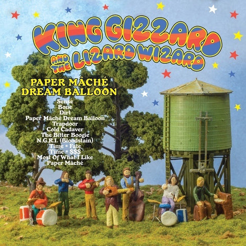 King Gizzard & The Lizard Wizard - Paper Mache Dream Balloon - Mint- LP Record 2015 ATO Psychedelic USA Orange Vinyl - Psychedelic Rock / Folk Rock
