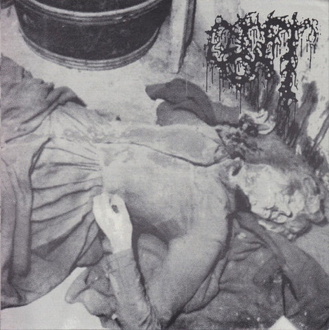 Gut / Morphea – Gut / Morphea - Mint- 7" EP Record Morbid Single Germany White Vinyl & Insert - Death Metal / Pornogrind