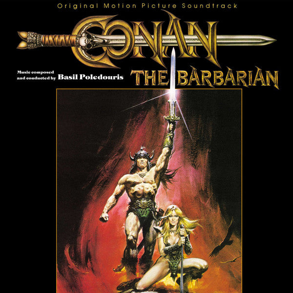 Basil Poledouris ‎– Conan The Barbarian - Original Motion Picture (1982) -  New LP Record 2015 Geffen USA Vinyl - Soundtrack - Shuga Records