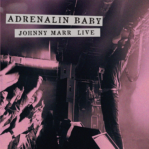Johnny Marr (Smiths) - Adrenalin Baby (Live) - New Vinyl 2015 Warner Bros. EU Limited Edition, Individually Numbered Gatefold 2-LP on Pink vinyl - Indie Rock / Pop