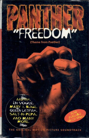 Various – Freedom (Theme From Panther)- Used Cassette Single 1995 Mercury Tape - Hip Hop