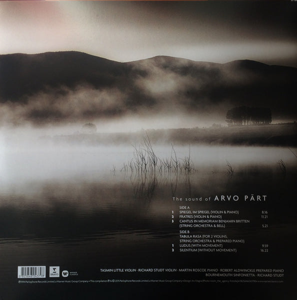 Arvo Pärt ‎– The Sound Of Arvo Pärt - New LP Record 2015 Erato/ Warner Europe Import Vinyl - Classical / Contemporary - Shuga Records