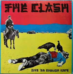 The Clash – Give 'Em Enough Rope (1978) - VG+ LP Record 1980 Epic USA Vinyl - Rock & Roll / Punk