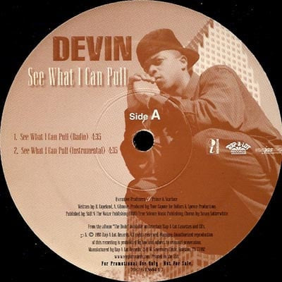 Devin The Dude – See What I Can Pull / Georgy - VG+ 12" Single Record 1998 Rap-A-Lot Vinyl - Hip Hop