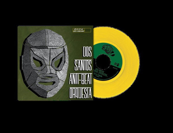 Dos Santos Anti-Beat Orquesta - Corre Caballo - New 7" Vinyl 2014 Cumbia / Pan Latin / Rock - Colored Vinyl, includes Download - Shuga Records