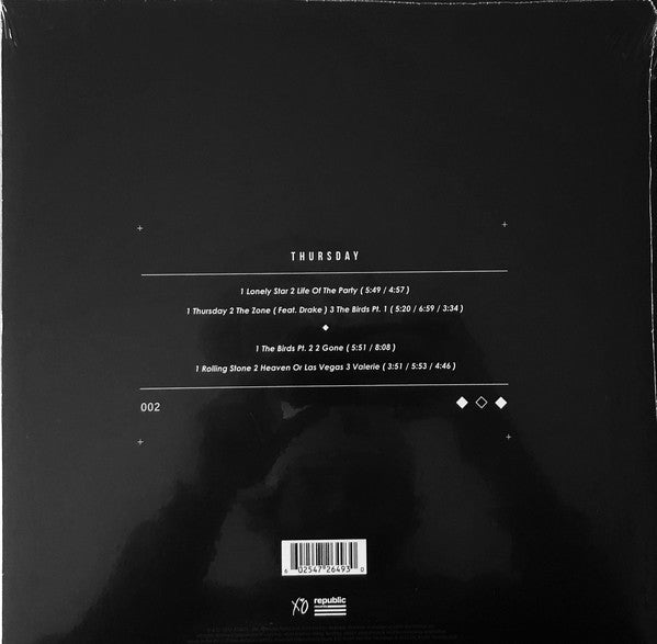 The Weeknd – Thursday (2011) - New 2 LP Record 2015 Republic Vinyl - RnB / Soul / Hip Hop