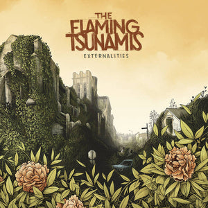 The Flaming Tsunamis - Externalities - New Vinyl Record 2015 Community Records First Press (400!) on Black Vinyl - Experimental Hardcore / Dance-Punk