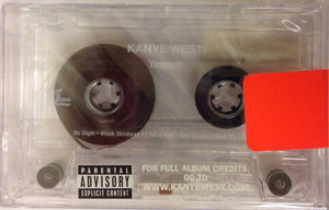 Kanye West ‎– Yeezus - New Cassette Tape 2015 Limited Edition Clear Tape - Hip Hop