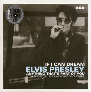 Elvis Presley With The Royal Philharmonic Orchestra ‎– If I Can Dream - New 7" Single 2015 Record Store Day Black Friday Vinyl - Rock Pop
