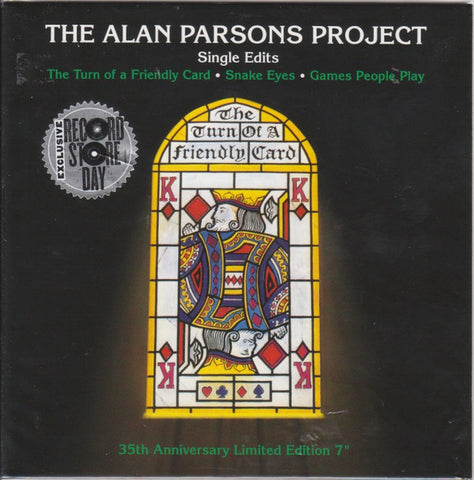 The Alan Parsons Project - Single Edits - New Vinyl Record 2015 Record Store Day Black Friday Limited Edition 7" (1000 Copies)
