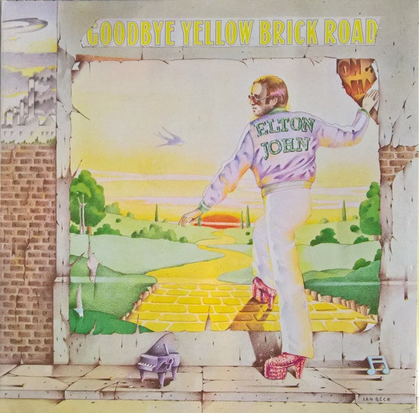 Elton John – Goodbye Yellow Brick Road (1973) - VG+ 2 LP Record 1978 DJM UK Import Yellow Vinyl - Pop Rock / Classic Rock - Shuga Records