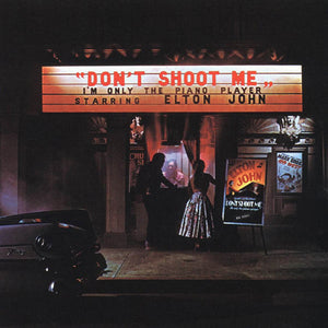 Elton John ‎– Don't Shoot Me I'm Only The Piano Player - VG+ 1972 USA Stereo (2nd Press NO Book) - Rock - Shuga Records