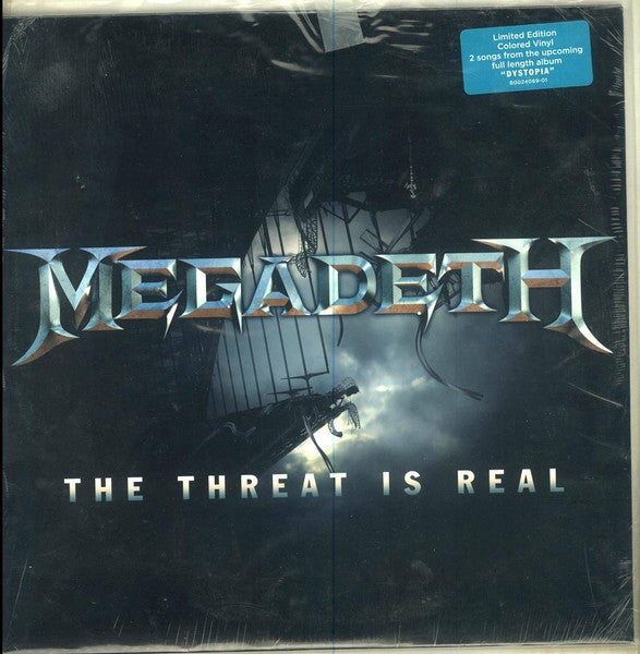 Megadeth - The Threat Is Real - New EP Record Store Day Black Friday 2015 UME White Vinyl - Heavy Metal / Thrash