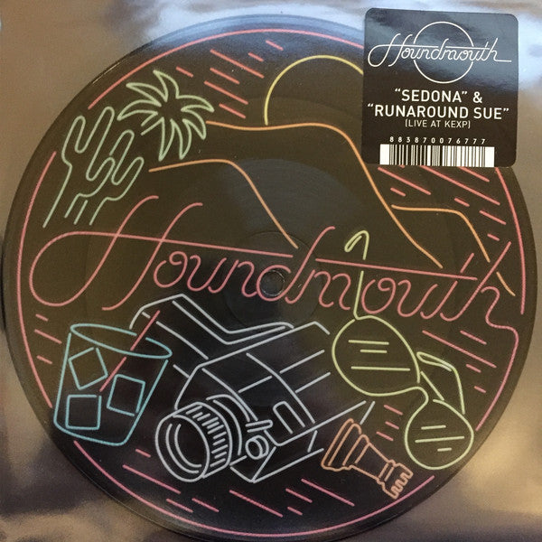 Houndmouth - Sedona - New Vinyl Record 2015 Record Store Day Black Friday Picture Disc 7" - Limited to 1800 copies - Folk Rock / Americana