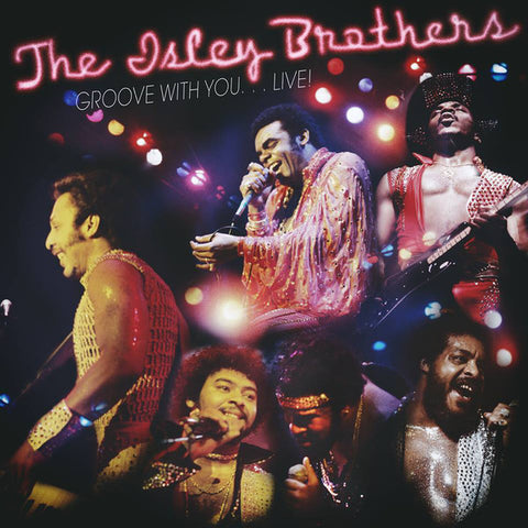 The Isley Brothers - Groove With You... Live! - New 2 Lp 2015 Record Store Day Black Friday 2015 T-Neck/Epic USA Gold & Blue Vinyl - Funk / Soul