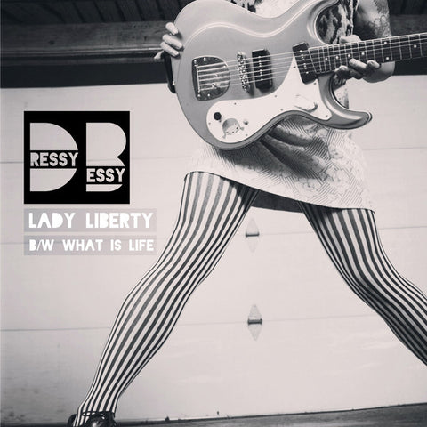 Dressy Bessy ‎– Lady Liberty / What Is Life - New 7" Single RSD 2015 USA Record Store Day Black Friday Blue Vinyy -  Indie Rock