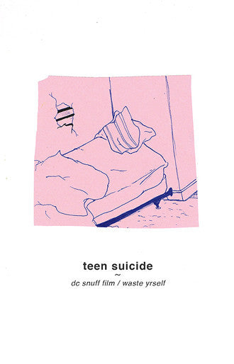 Teen Suicide - DC Snuff Film / Waste Yrself - New Cassette 2015 Run for Cover USA Red Tape - Indie Rock / Lo-Fi / Emo / Punk